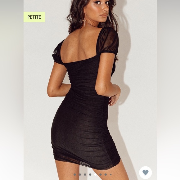 NWT Princess Polly Charvi Black Dress - Picture 2 of 3